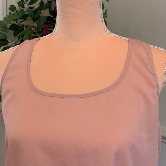 💖Soprano from Nordstrom pinky peach sleeveless blouse size large 💖 - Picture 2 of 7